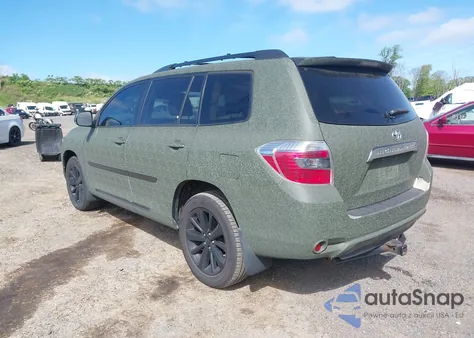 2009 Toyota Highlander Hybrid Limited из США, поврежденный, VIN JTEEW44A992031808